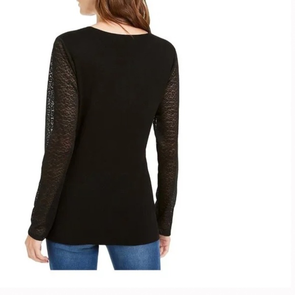 I.N.C International Concepts Leopard-Print Mesh - Picture 2 of 4